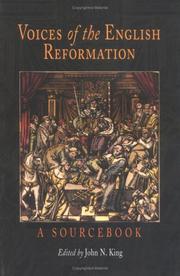 Cover of: Voices of the English Reformation: A Sourcebook