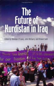 Cover of: The Future of Kurdistan in Iraq by Brendan O'Leary, John McGarry