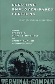 Cover of: Securing Employer-Based Pensions by 