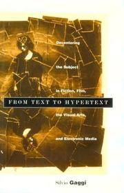 Cover of: From text to hypertext by Silvio Gaggi
