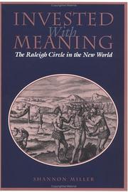 Cover of: Invested with meaning: the Raleigh circle in the New World
