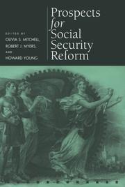 Cover of: Prospects for social security reform