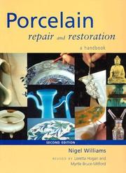 Cover of: Porcelain Repair and Restoration by Nigel Williams
