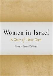 Cover of: Women in Israel by Ruth Halperin-Kaddari