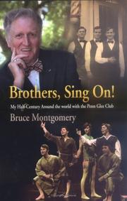 Cover of: Brothers, Sing On! by Bruce Montgomery