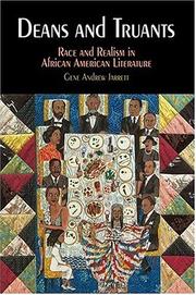 Cover of: Deans and Truants: Race and Realism in African American Literature