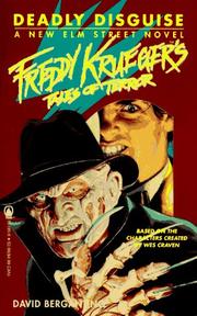 Cover of: Deadly Disguise (Freddy Kruegers Tales of Terror) by David Bergantino