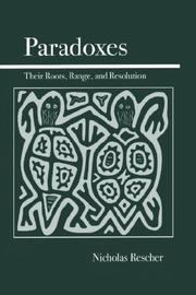 Cover of: Paradoxes by Rescher, Nicholas., Rescher, Nicholas.