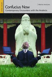 Cover of: Confucius Now by David Jones