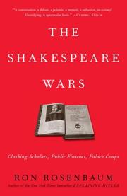 Cover of: The Shakespeare Wars by Ron Rosenbaum