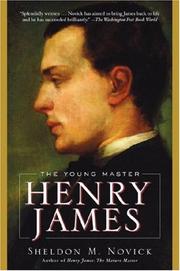 Cover of: Henry James by Sheldon M. Novick