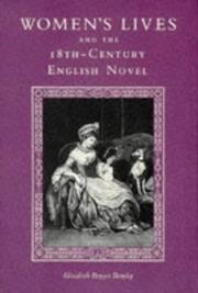 Women's lives and the 18th-century English novel by Elizabeth Bergen Brophy