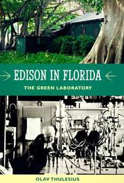 Cover of: Edison in Florida: the Green Laboratory