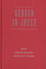 Cover of: Gender in Joyce by edited by Jolanta W. Wawrzycka and Marlena G. Corcoran.