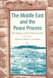 Cover of: The Middle East and the peace process by edited by Robert O. Freedman.