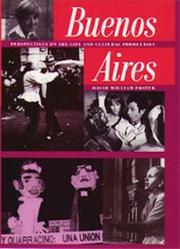 Cover of: Buenos Aires: perspectives on the city and cultural production