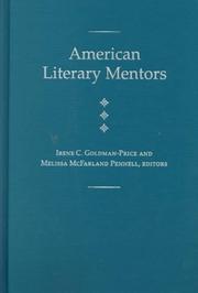 Cover of: American literary mentors
