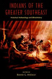 Cover of: Indians of the Greater Southeast by Bonnie G. McEwan