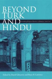 Cover of: Beyond Turk and Hindu | 