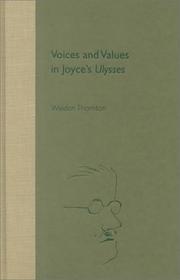 Cover of: Voices and values in Joyce's Ulysses