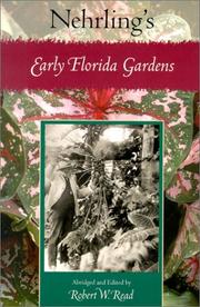 Cover of: Nehrling's Early Florida Gardens by Henry Nehrling