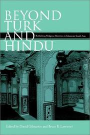 Cover of: Beyond Turk and Hindu by 