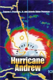 Cover of: In the Eye of Hurricane Andrew (The Florida History and Culture Series) by Eugene F. Provenzo, Asterie Baker Provenzo