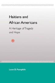Cover of: Haitians and African Americans: A Heritage of Tragedy and Hope