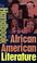 Cover of: The handbook of African American literature