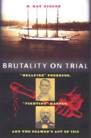 Cover of: Brutality on Trial by E. Kay Gibson