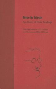 Cover of: Joyce in Trieste: An Album of Risky Readings (Florida James Joyce)