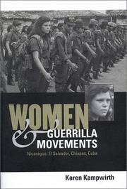 Cover of: Women & Guerrilla Movements by Karen Kampwirth