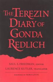 Cover of: The Terezin Diary of Gonda Redlich