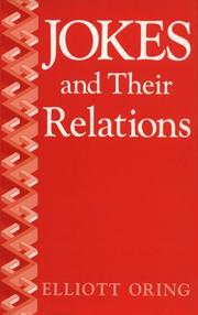 Cover of: Jokes and their relations