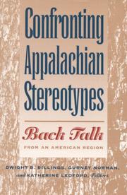 Cover of: Confronting Appalachian stereotypes: back talk from an American region
