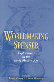 Cover of: Worldmaking Spenser by edited by Patrick Cheney and Lauren Silberman.