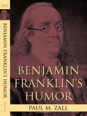 Cover of: Benjamin Franklin's Humor by Paul M. Zall