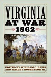 Cover of: Virginia at War, 1862 (Virginia at War)