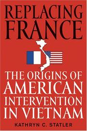 Cover of: Replacing France by Kathryn C. Statler