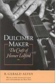 Cover of: Dulcimer Maker by R. Gerald Alvey