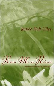 Cover of: Run me a river by Janice Holt Giles