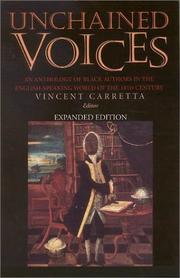 Cover of: Unchained Voices by Vincent Carretta