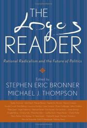 Cover of: The logos reader by edited by Stephen Eric Bronner and Michael J. Thompson.