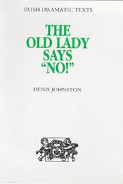 Cover of: The old lady says, "No!"
