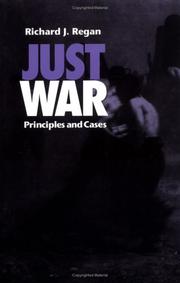 Cover of: Just War: Principles and Cases