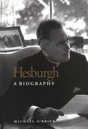 Cover of: Hesburgh by O'Brien, Michael