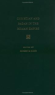 Cover of: Christian and Pagan in the Roman Empire: The Witness of Tertullian (Selections from the Fathers of the Church                                  X)