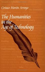 Cover of: The humanities in the age of technology