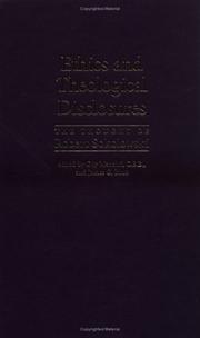 Cover of: Ethics and Theological Disclosures: The Thought of Robert Sokolowski