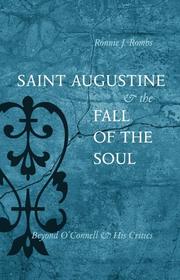 Cover of: Saint Augustine and the fall of the soul: beyond O'Connell and his critics